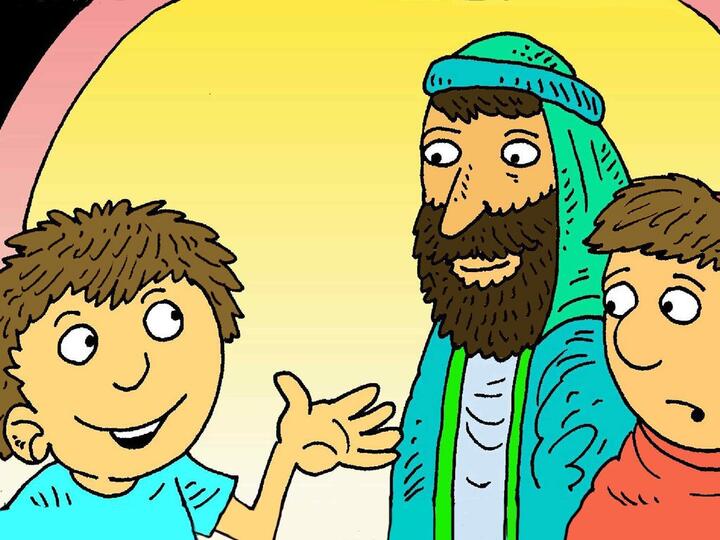 Jesús se extravía en el templo