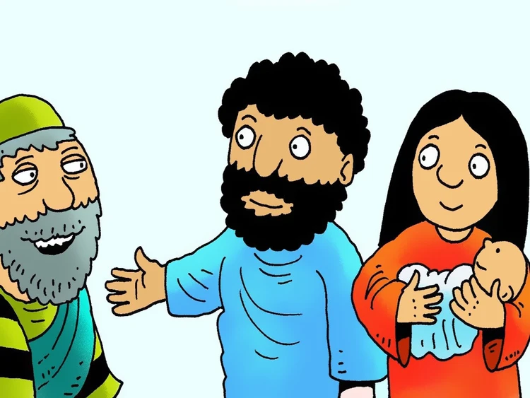 Cuando Jesús tenía 8 días de nacido