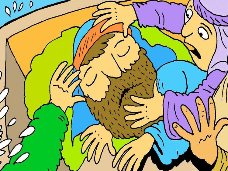 "¡Jesús despierta! ¡Ayúdanos! Las olas son demasiado grandes y no estamos seguros", gritaban.