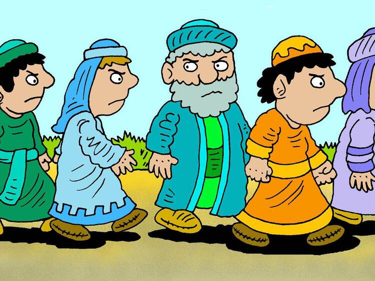 Jesús sana la mano de un hombre Jesús sana la mano de un hombre